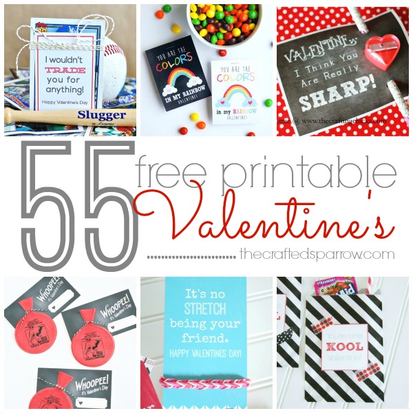 55 Free Printable Valentine's