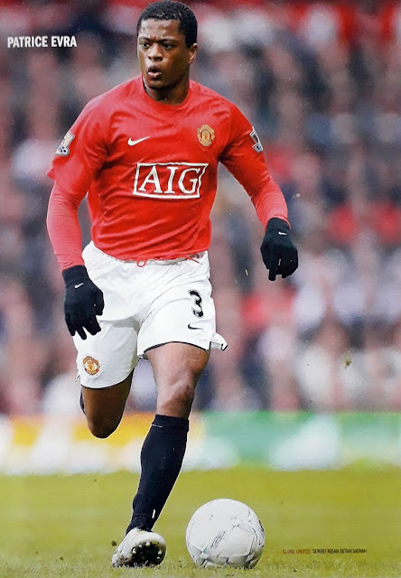 PATRICE EVRA OF MANCHESTER UNITED