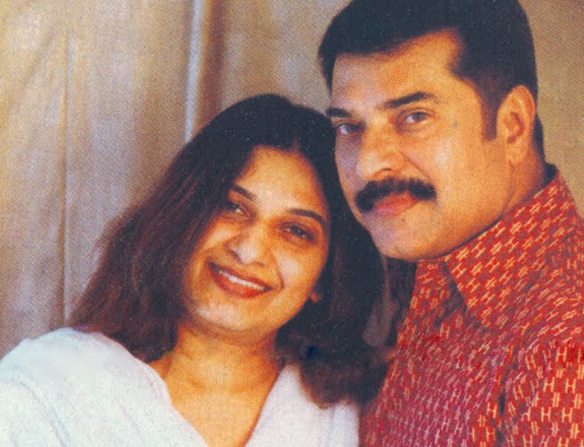Malayalam Actor Mammootty with Wife Sulfath | Malayalam Actor Mammootty Family Photos | Real-Life Photos
