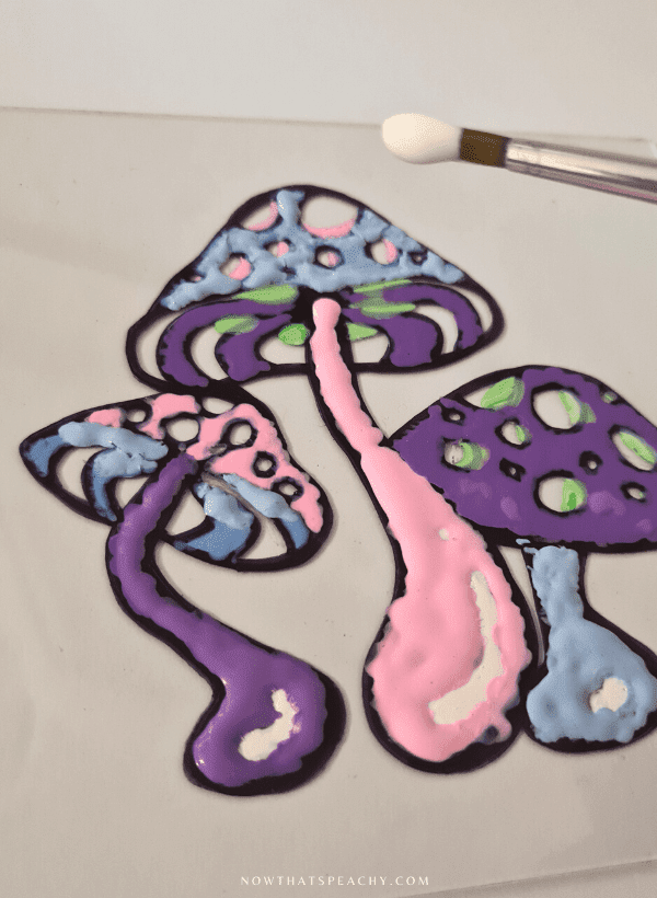 How to Paint on Glass Tik Tok Trend DIY Now thats Peachy