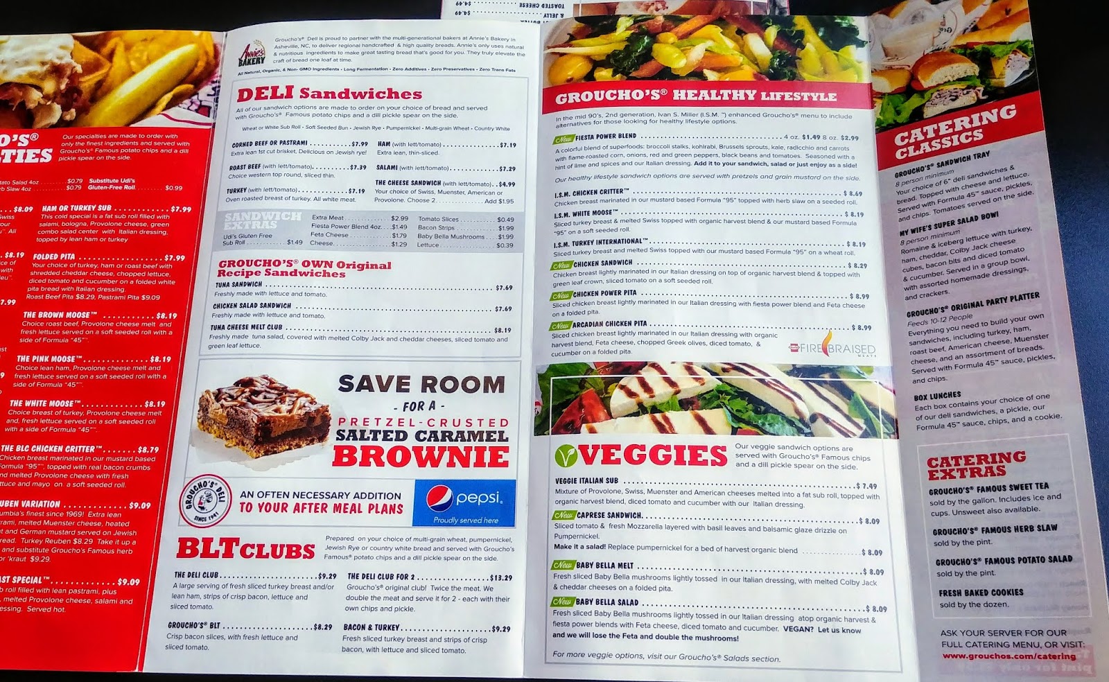 Another Mile Another Destination Blog Groucho’s Deli, Augusta,