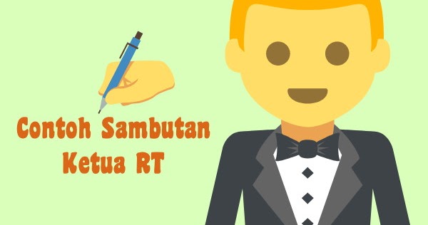 Contoh Sederhana Sambutan Ketua Rt Dalam Rapat Rutin Bulanan Tinta Pena
