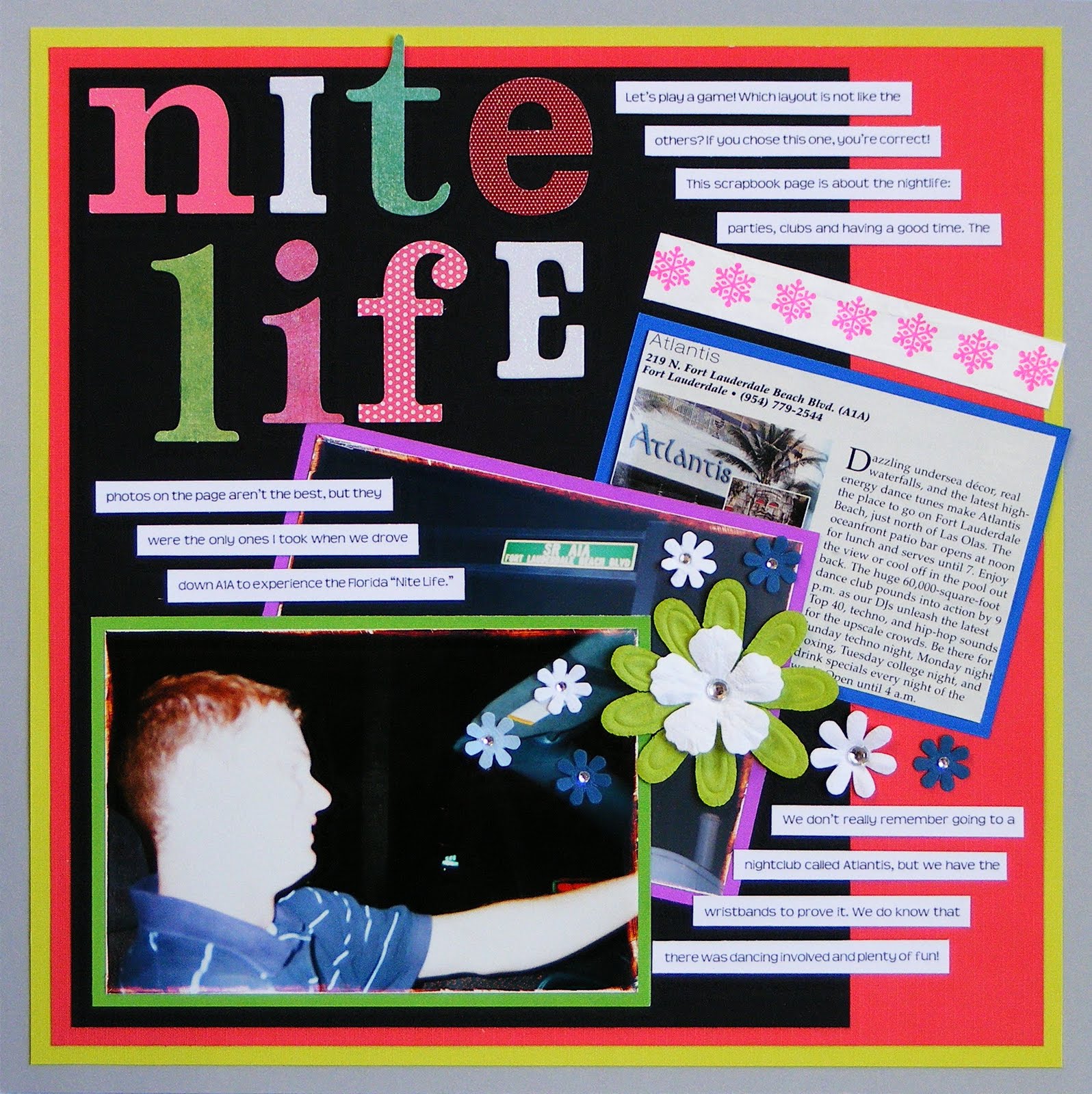 Snap & Scrap The Honeymoon Scrapbook Album Fort Lauderdale