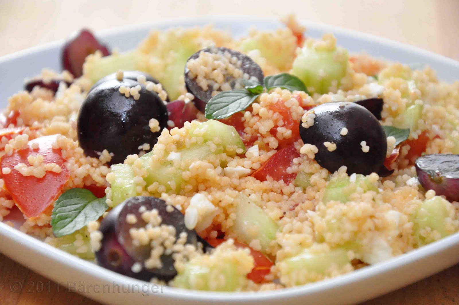 Couscous Salat Feta Minze : Griechischer Couscous Salat mit Feta Rezept ...