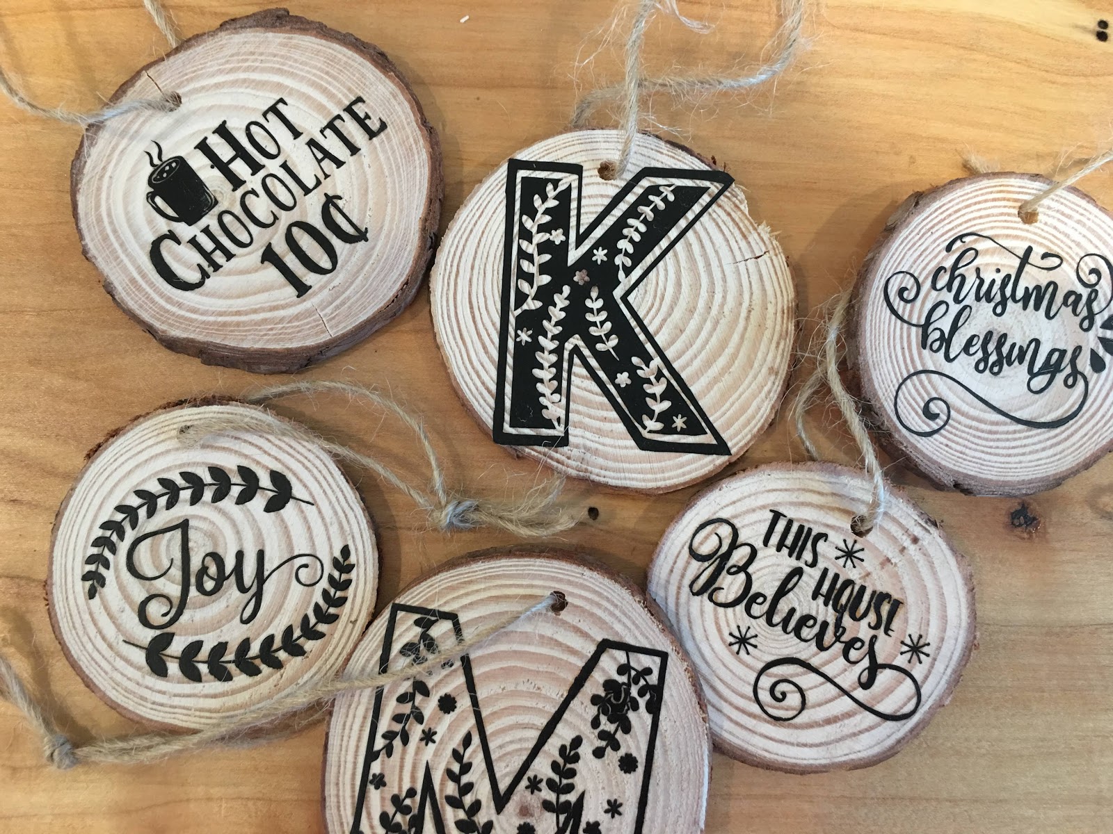 How to Add HTV to Wood Slices with a Heat Press Silhouette School