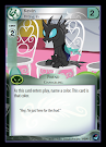 My Little Pony Kevin, Fitting In High Magic CCG Card