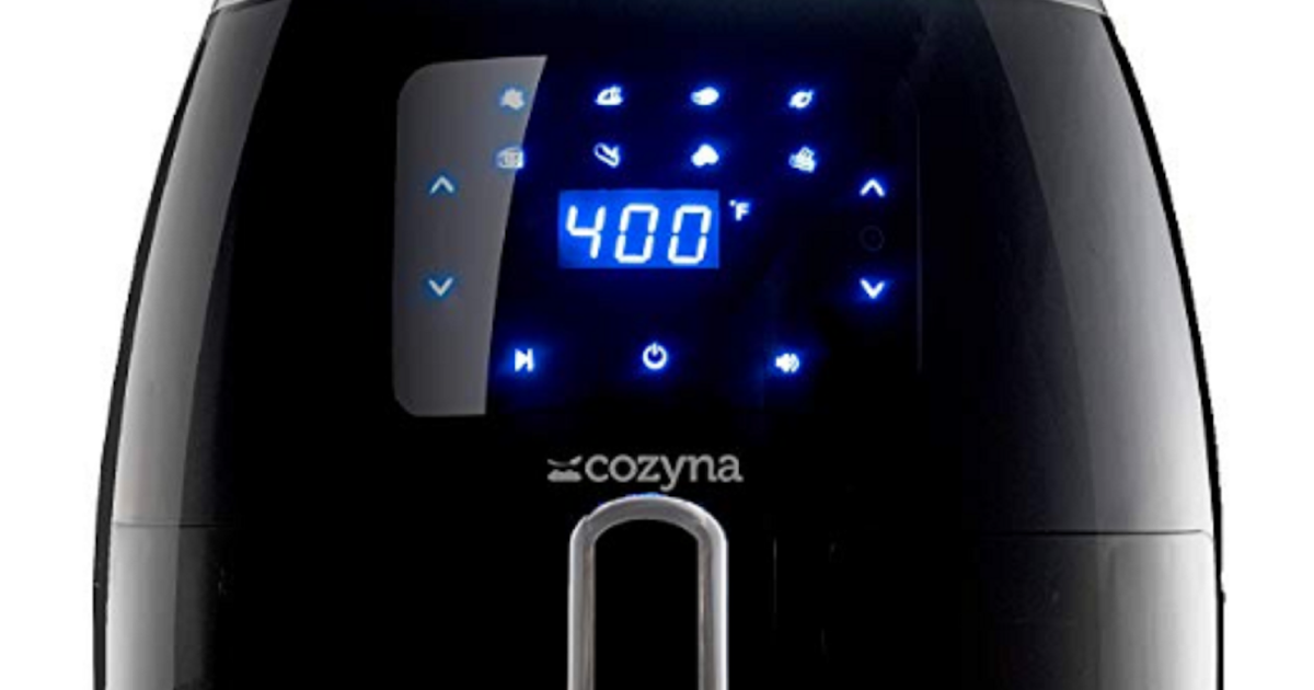 Best Slow Air Fryer XL Touchscreen by Cozyna (5.7QT) with 8 Cooking