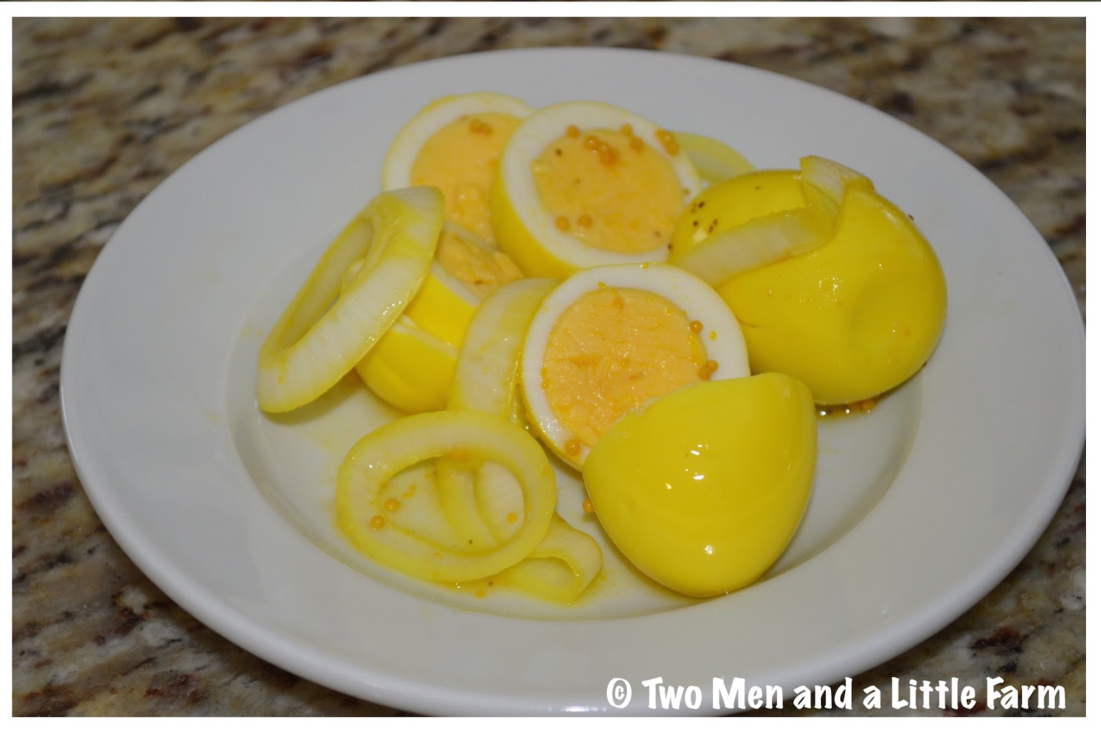 Two Men and a Little Farm AMISH MUSTARD EGGS RECIPE