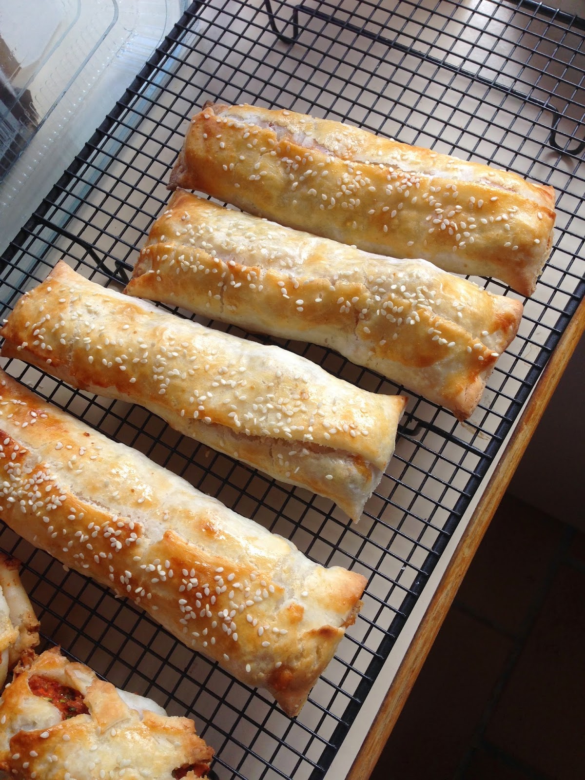 Unravelled Turkey Sausage Rolls low FODMAP version