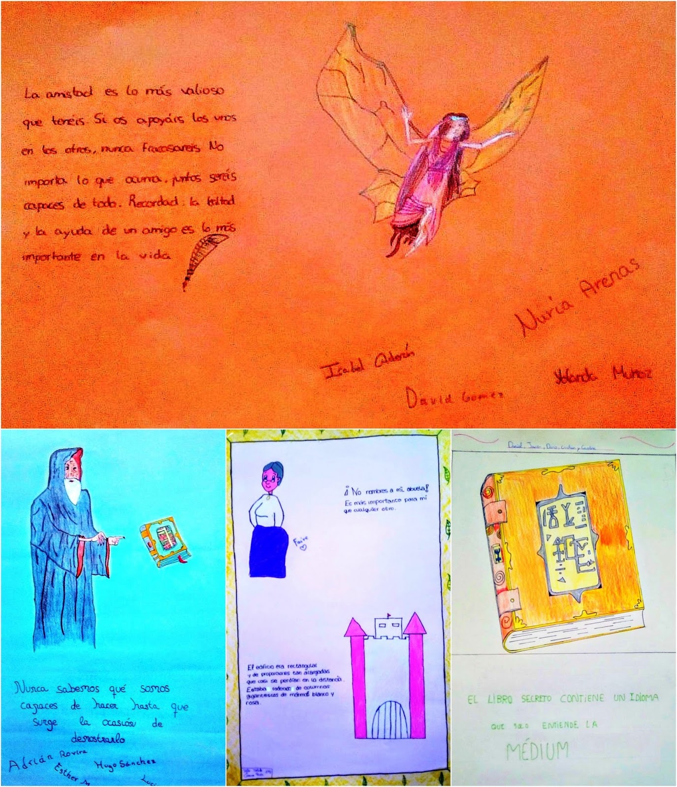 Jana y el misterio de los Libros Secretos DIBUJOS REALIZADOS POR ALUMNOS DE 1º ESO DEL IES Jana y el misterio de los Libros Secretos DIBUJOS REALIZADOS POR ALUMNOS DE 1º ESO DEL IES
