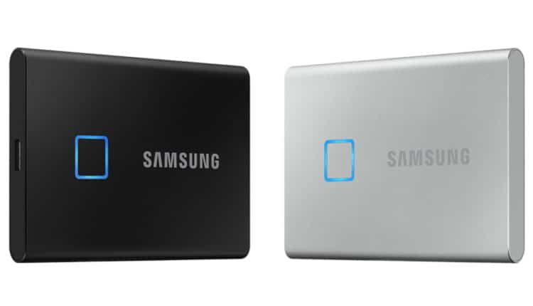 Samsung announces external SSD storage with the fingerprint sensor