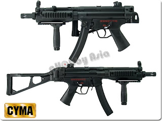 Balikpapan Airsofter: CYMA MP5 with UMP Stock (CM-049)