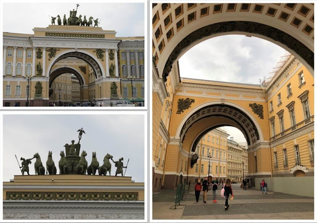 Arco do Triunfo - Praça do Palácio - St. Petersburg
