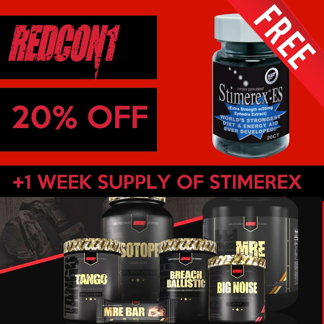 The Supp Plug Save 20 OFF All Redcon1 Supplements This Weekend, Plus