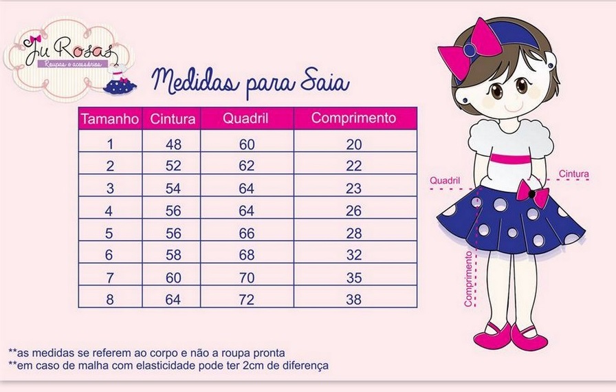saia tutu com fita na barra