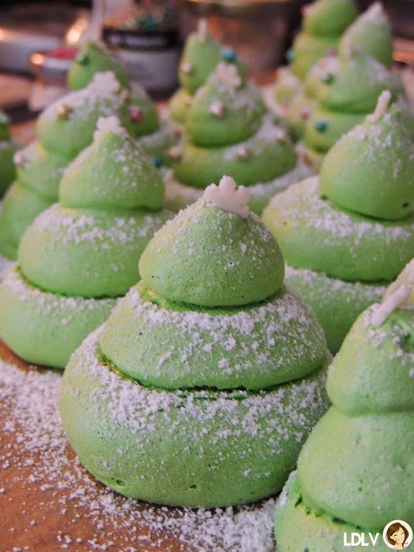 Sapins de Noël en meringue / Petit Bec Gourmand