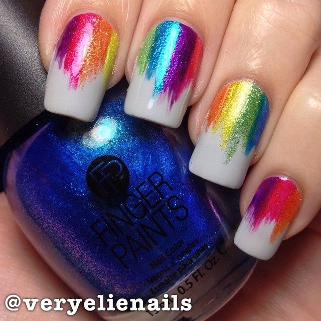 6 Rainbow Manicures to Get You Out of Your Fall Nail Rut | Phyle Style