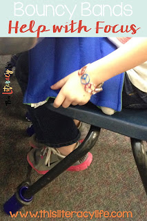 Bouncy Bands are a great tool to help students pay attention to their work and focus on the task at hand.