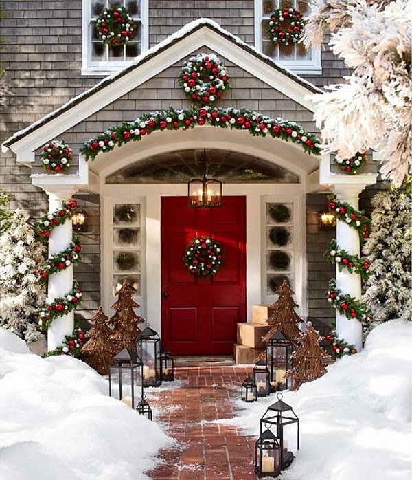 Great Christmas ideas for your porch