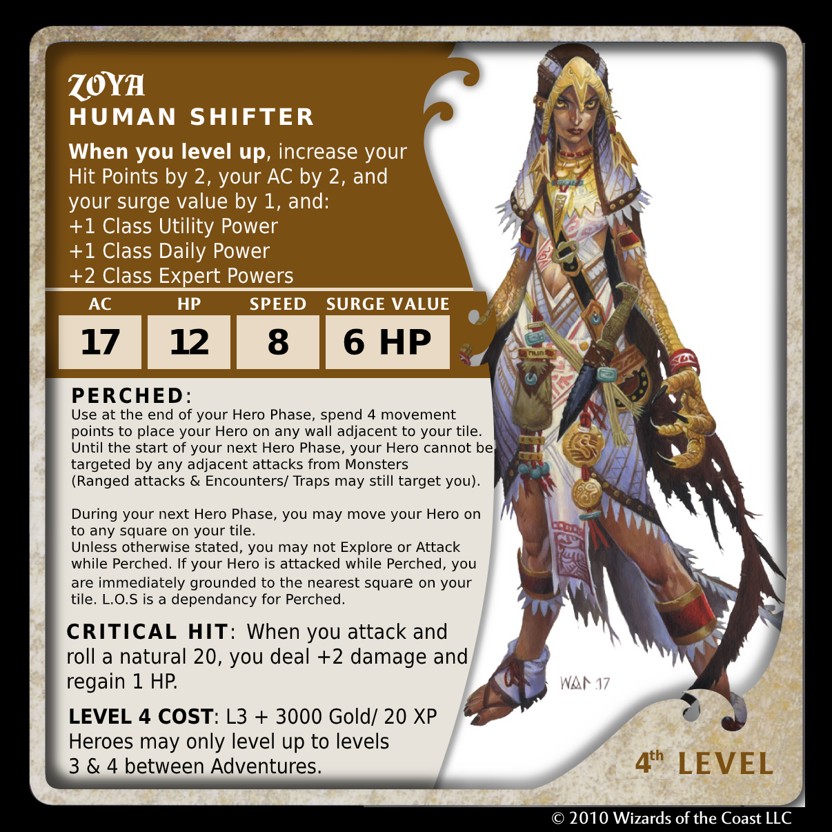 Dungeons and Dragons Custom Builds The Human Shifter Class