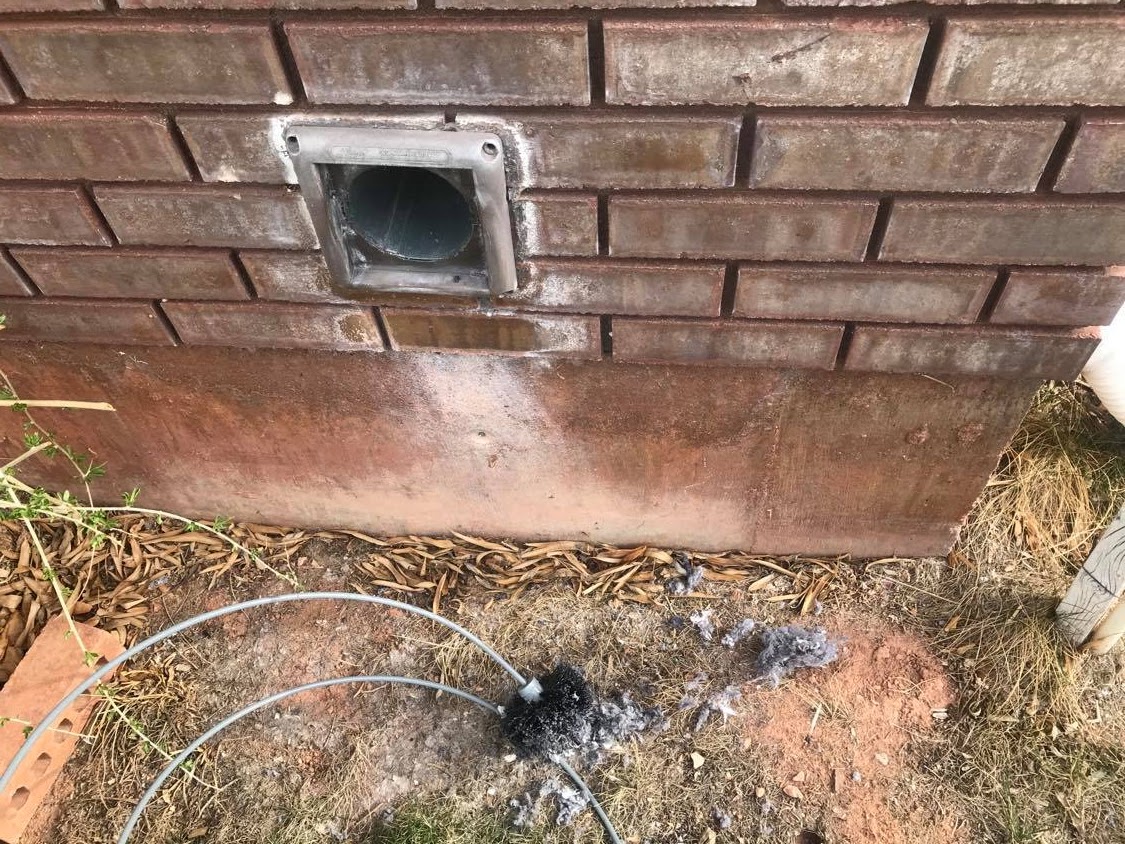 The "Secret" is Gratitude Best Way To Clean Out Outside Dryer Vent While Dryer is Running