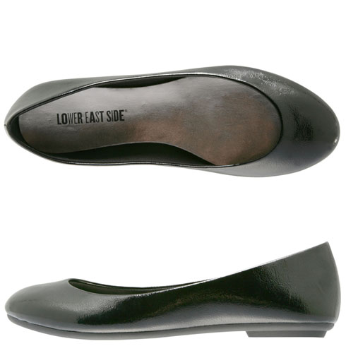 payless chelsea flat in black payless chelsea flat in pewter