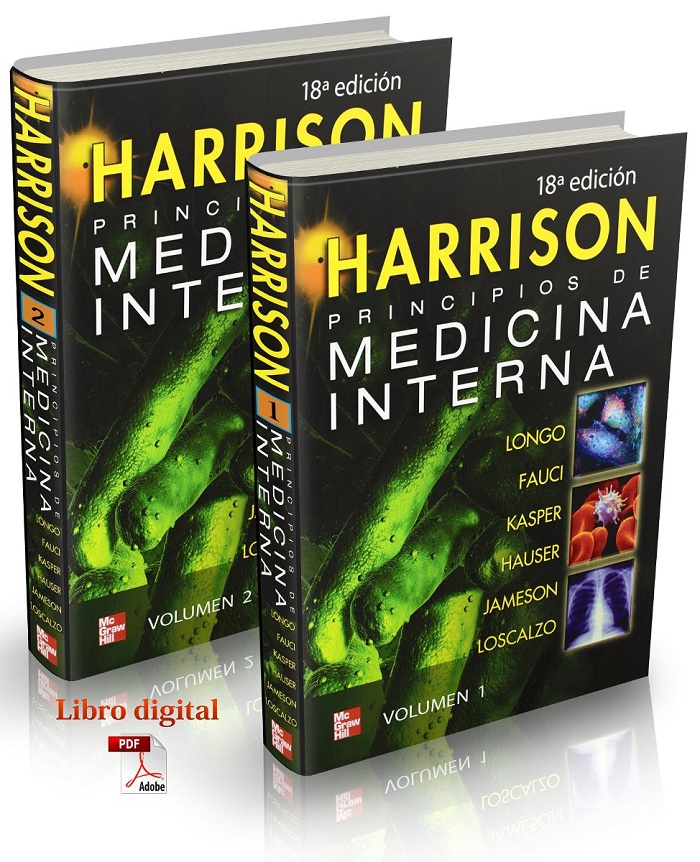 Harrison principios de medicina interna + manual