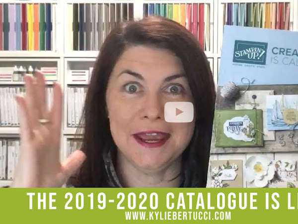 The BRAND NEW 2019-2020 Stampin' Up!® Annual Catalogue is LIVE in Australia!