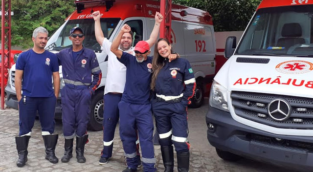 Enfermeira Adelzina Paiva deseja um Feliz Ano Novo à equipe da UPA e do SAMU