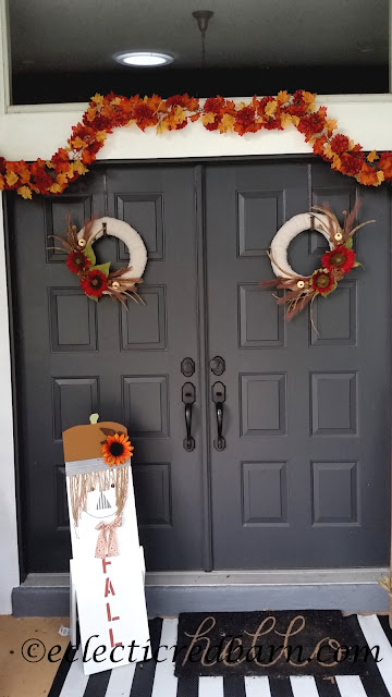Fall Wreath. Share NOW. #falldecor #fall #fallwreaths #wreaths #eclecticredbarn