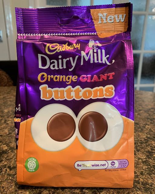 Dairy Milk Orange Giant Buttons