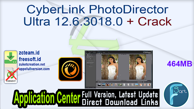 CyberLink PhotoDirector Ultra 12.6.3018.0 + Crack_ ZcTeam.id