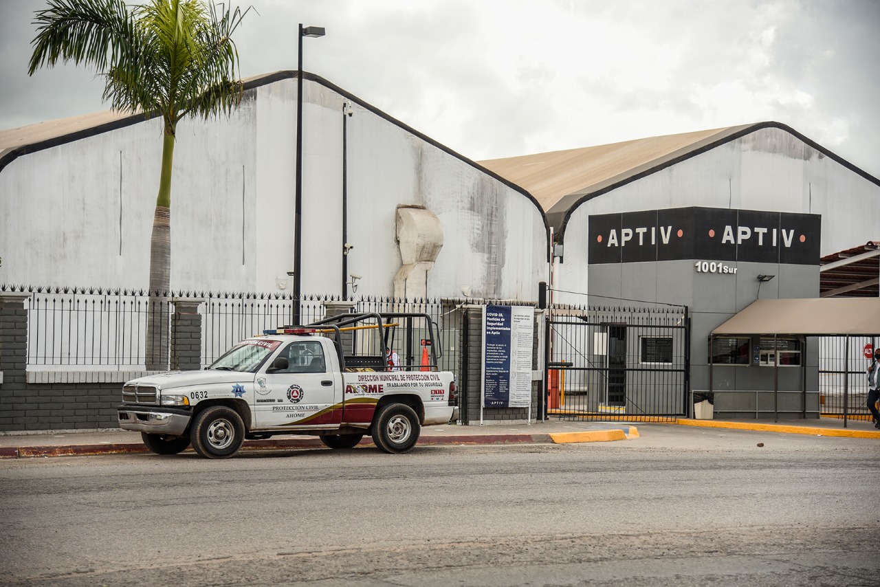 Supervisa autoridad municipal protocolos sanitarios en APTIV Los Mochis