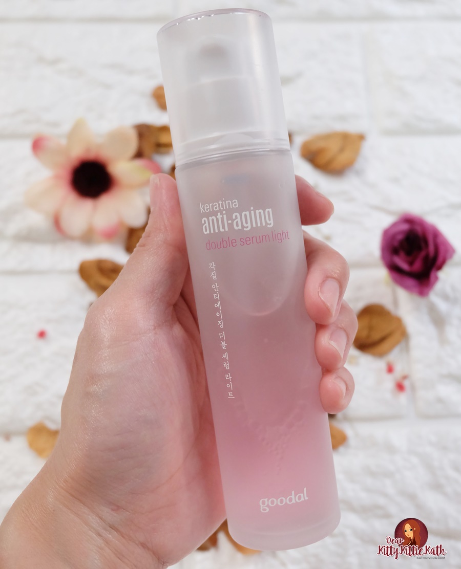Product Review Goodal Keratina AntiAging Double Serum Light Dear