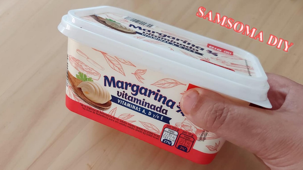 شاهدوا ماذا صنعت بعلب الزبدة الفارغة / 3 افكار لاعادة تدوير علب الزبدة