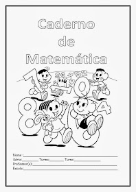 Capas de caderno de matemática Capas de caderno de matemática