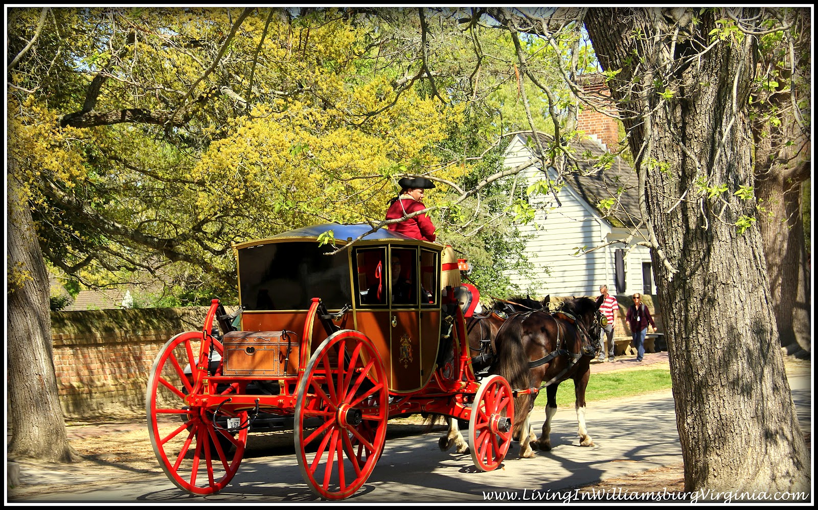 Living In Williamsburg, Virginia The Carriage, Colonial Williamsburg