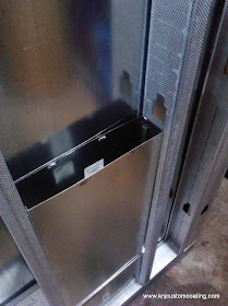 powder coating oven circulation duct