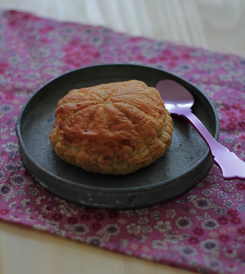 pralines roses , galette girly , trop bonne , facile à faire , pâte feuilletée express