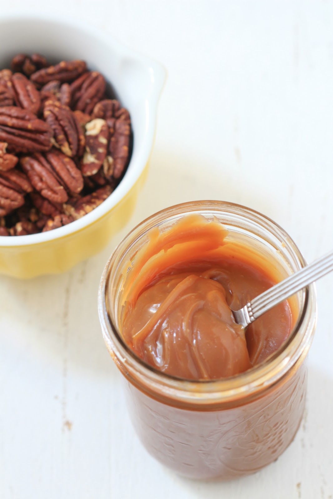 Salted caramel and pecan tartlets