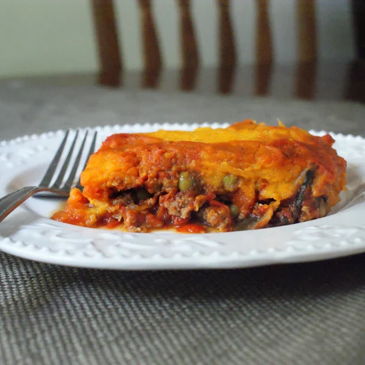 Butternut Squash & Sausage Shepherd's Pie