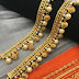 Golden anklets jewellery
