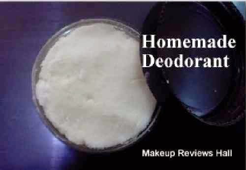 Homemade Deodorant Recipe