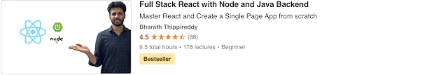 Full Stack React with Node and Java Backend