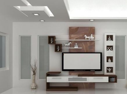 Modern TV cabinets wooden - TV wall units design ideas 2020