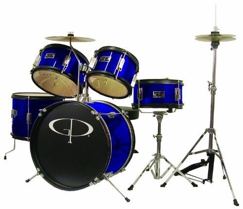 Gammon Percussion BMDJR50 5-Piece Drum Kit (Metallic Blue)