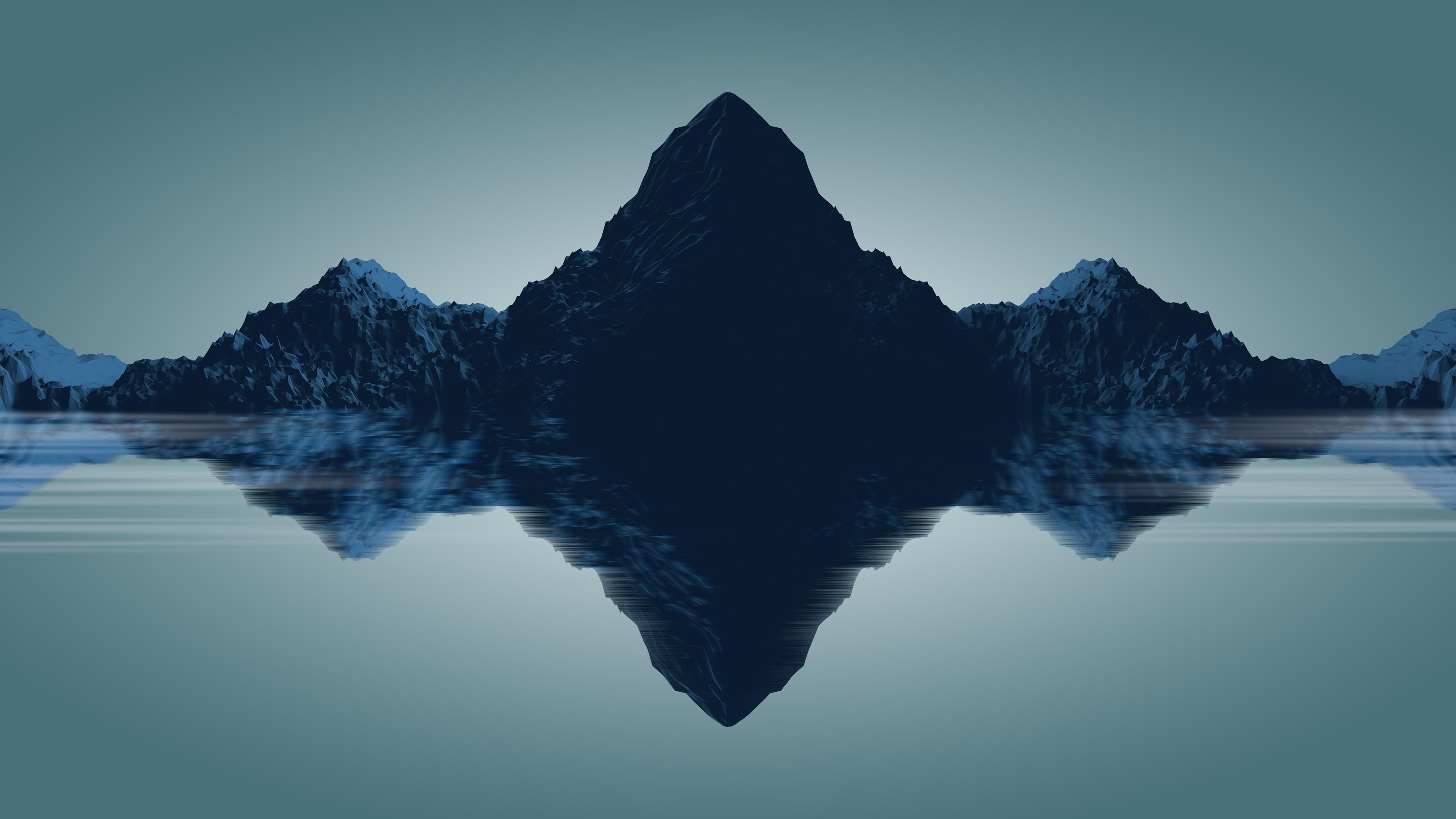 Mountain, Landscape, Abstract, 4K, #151 Wallpaper PC Desktop