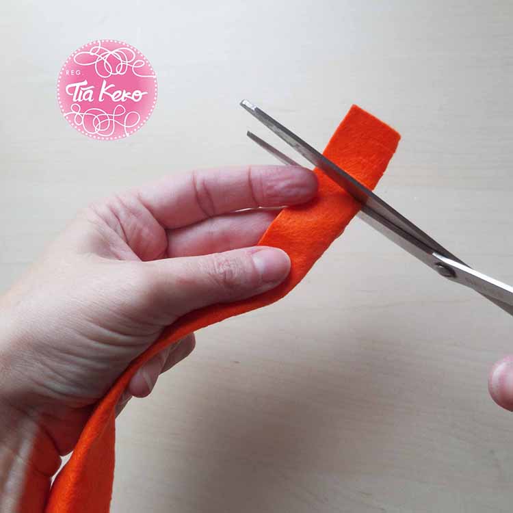 Tía Keko manualidades niños fieltro