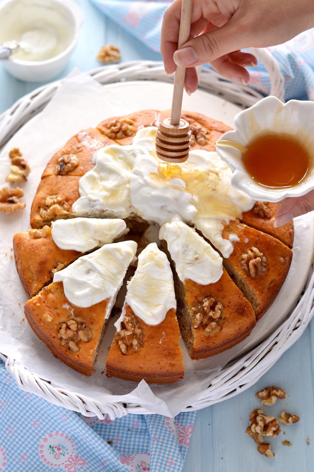 Sprinkles Dress Torta yogurt greco, noci