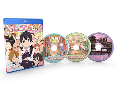 Tamako Market Love Story Collection Bluray Discs